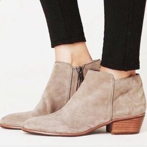 Sam Edelman Women's Tan Ankle‎ Boots Size 8.5